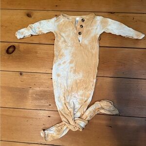 Lou Lou & Company knotted newborn gown